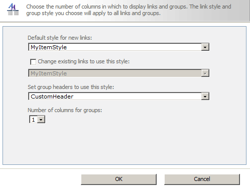 Select custom style